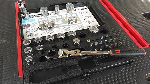 Wurth Pass-Thru Socket Set Unboxing
