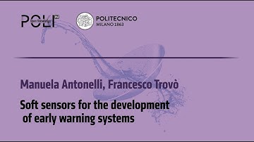 Soft sensors for the development of early warning systems (Trovò, Antonelli)