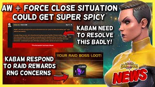 Force Close Exploit Could Get Spicy | Kabam on Raids Rewards Criticism | Spring of Sorrow 2day [MCN]