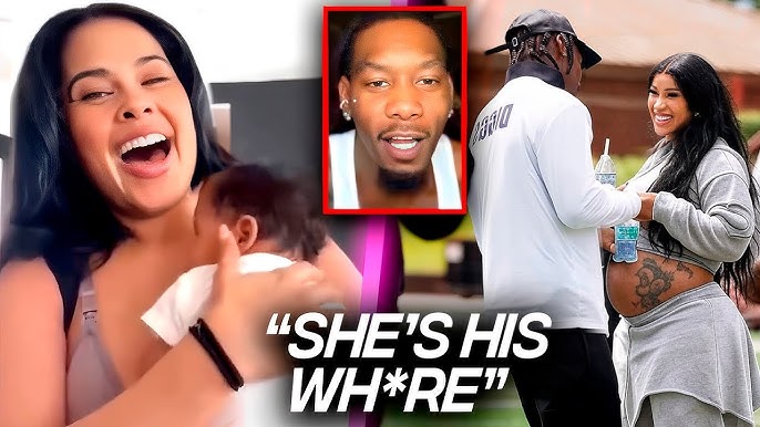 Stefon Diggs’ Baby Mama Clowns Cardi For Getting Pregnant With Stefon’s Baby| Offset Reacts