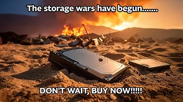 Storage drives are SKYROCKETING in price: Buy them now before its too late!!