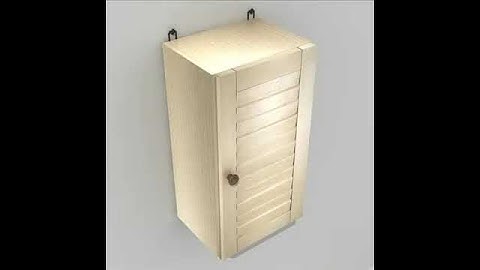 3D Model Bathroom Cabinet Review