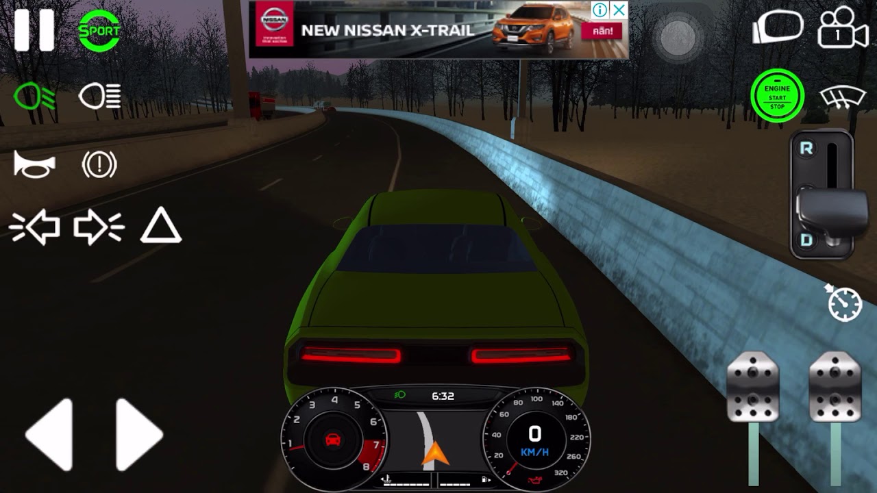Real driving sim. Dodge Challenger 330 hp top speed