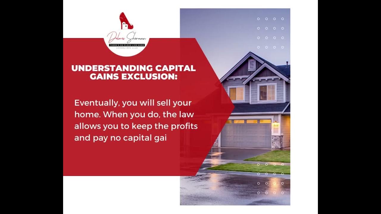 UNDERSTANDING CAPITAL GAINS EXCLUSION YouTube