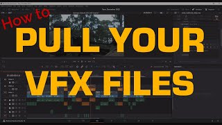 How to do a VFX Pull - Professional VFX Workflow