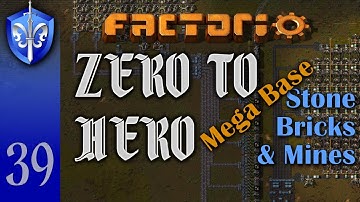 Factorio 1.1 Zero to Hero, Ep 39: MEGABASE BRICKS & MINES - Tutorial, Guide, LetsPlay, Walkthrough
