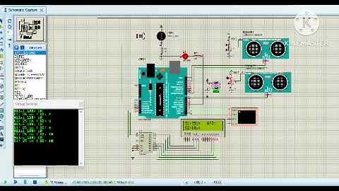 Simulasi dan perancangan sistem palang pintu parkir otomatis berbasis arduino Uno.