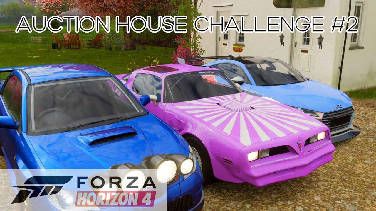 AUCTION HOUSE CHALLENGE 2 Forza Horizon 4 YouTube