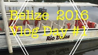 BELIZE 2016 VLOG DAY 1// CROCODILE HUNTING!