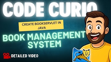 BookServlet Explained | Book Management System