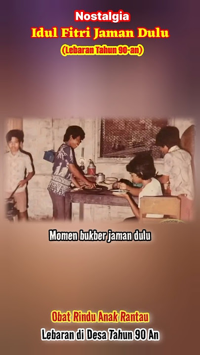 Nostalgia for Eid in the 90s