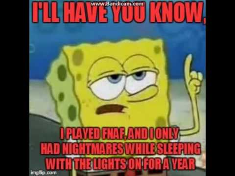 Funny Fnaf Memes - funny fnaf spongebob memes