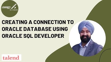 06  Creating a connection to Oracle Database using Oracle SQL Developer