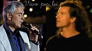 Vivo Per Lei - Andrea Bocelli Vs Bruno Pelletier (Feat. Hélène Ségara) Audio In Description