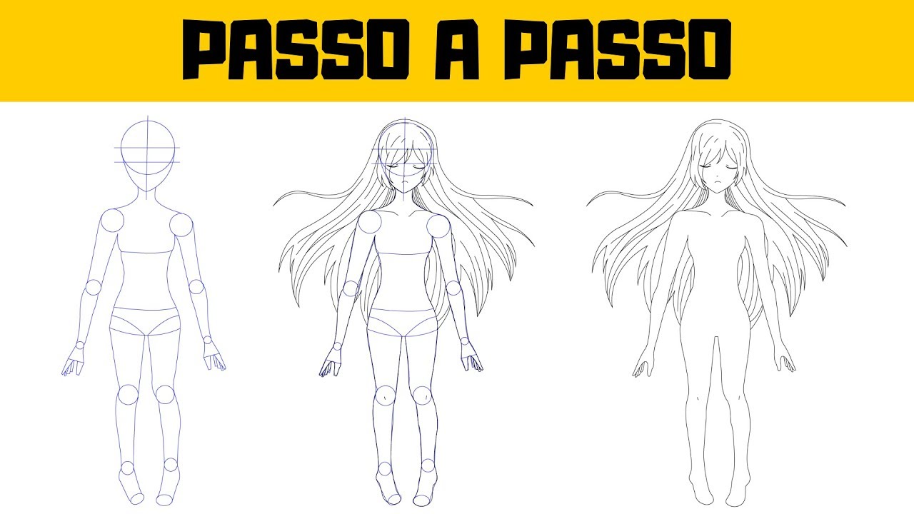 Featured image of post Corpo Esbo o Corpo Anime Para Desenhar Repare que a mulher tem o queixo mais fino alem de ter a cintura um pouco mais fina