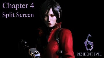 Resident Evil 6 Full Walkthrough [Chapter 4] [Ada & Agent] [Split Screen] with @Kyushadow