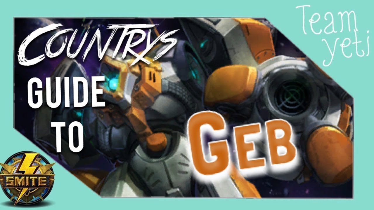 Smite: Op build for Geb Season5 (Xbox one) Beginners guide