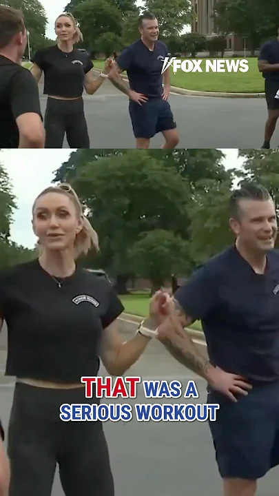 Lara Trump trains with Hegseth, US troops at Fort McNair #foxnews #news #shorts