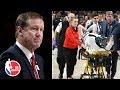 Jusuf Nurkic suffers serious leg injury in Blazers' 2OT win vs. Nets | NBA Highlights