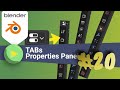 Blender #20👀- Tabs van Properties panel