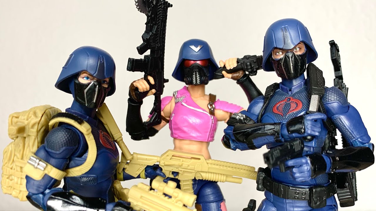 G.I.Joe Classified Cobra Valkyries Two-Pack Figure Unboxing, Rant