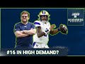 Which teams could engage in bidding war for seattle seahawks 16th overall pick