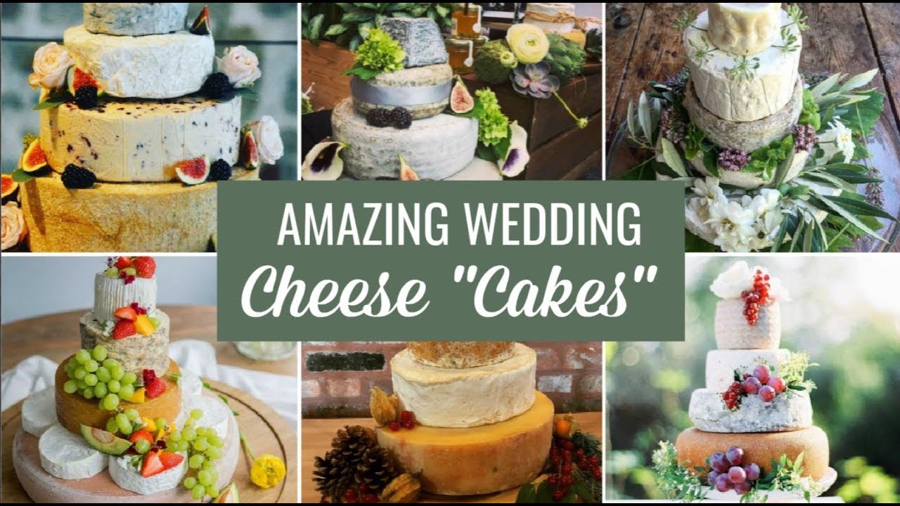 Make your own cheese wedding cake