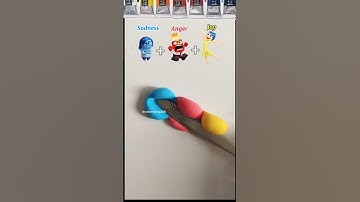 What this color mixing name?(inside out 2)part 3 #colormixing #mixing #insideout2 #satisfying #asmr