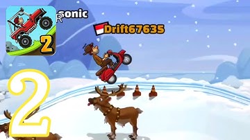 HILL CLIMB RACING 2 - Gameplay Walkthrough Part 2 - SCOOTER (iOS, Android)