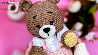 Амигуруми: схема Мишка Тёпа | Игрушки вязаные крючком - Free crochet patterns.