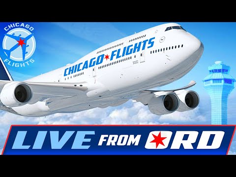 🔴LIVE SUNDAY FUNDAY AIRPORT ACTION at CHICAGO O'HARE | SIGHTS & SOUNDS of PURE AVIATION | ORD PLANES