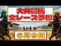 ６月９日大井競馬全レース予想
