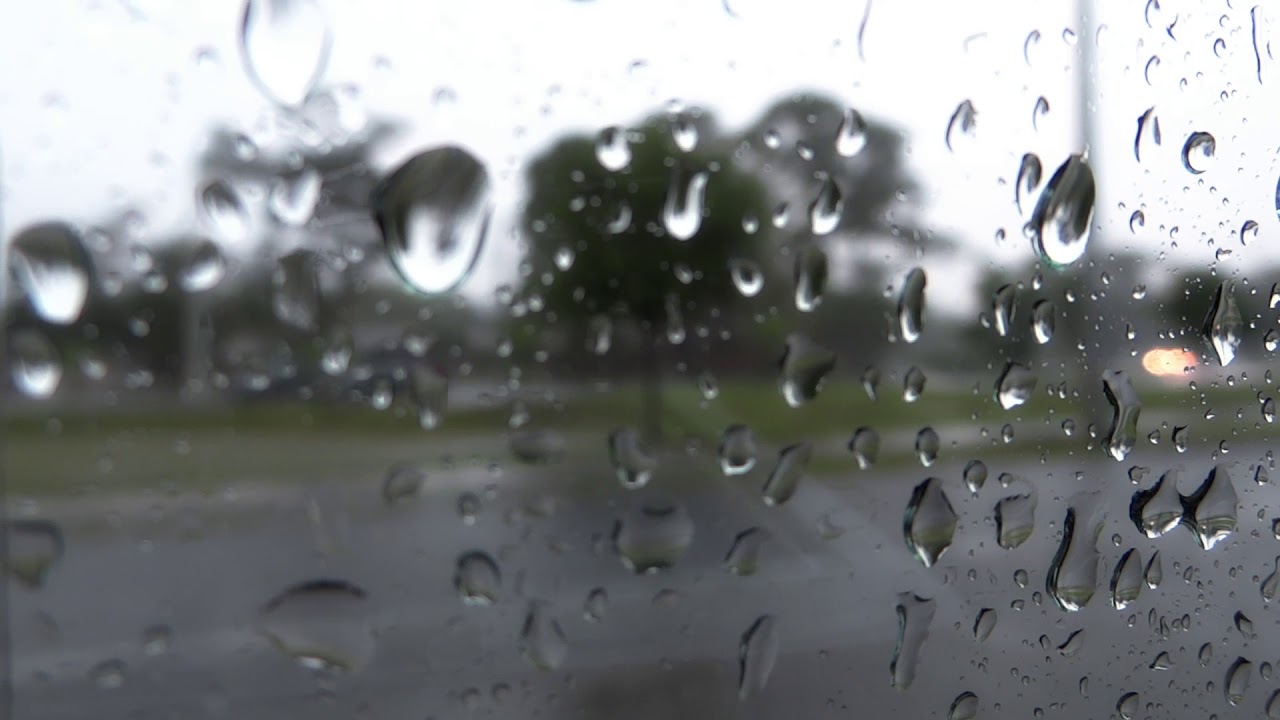 Raindrops Hitting Car Window [HD] # Royalty Free Stock Footage ...