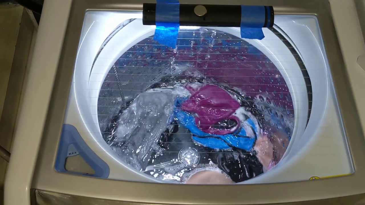 Washing Bras & Panties with LG Top Load Washer with Turbowash Technology 