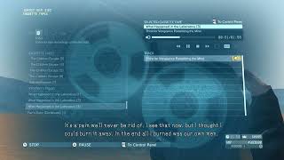 72 What Happened in the Laboratory 3   MGSV Tapes