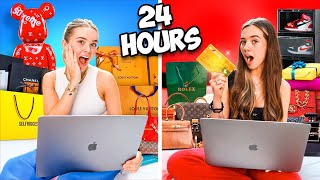 24 Hour Online Shopping Challenge! **$100,000 Budget**