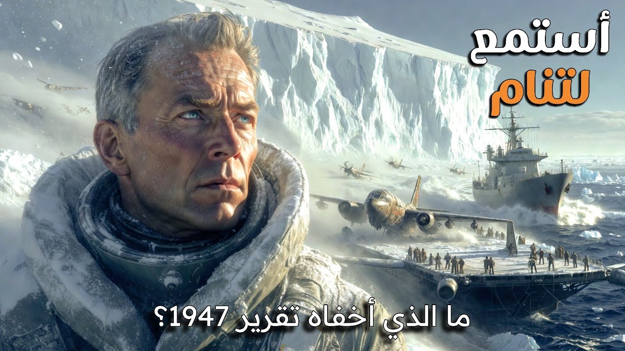 الناجي الوحيد من بعثة 1947… أسرار Operation Highjump في القطب الجنوبي! | وثائقي للنوم