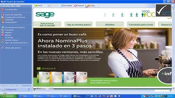Contaplus y Facturaplus: eliminar publicidad del panel de gestión sage - Contabilidad - academia JAF