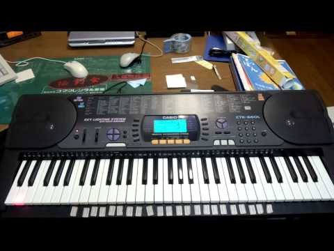 【MIDI演奏】マンハッタン・トランスファー／トワイライト・ゾーン　CASIO光ナビゲーションキーボード自動演奏
