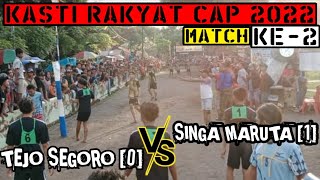 skor tidak berubah hingga akhir pertandingan || Singa Maruta [1] VS [0] Tejo Segoro match 2