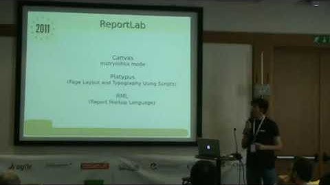 JSON data + RML template = PDF report