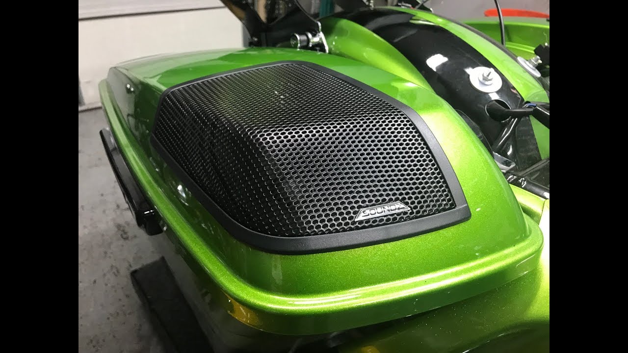 Rockford Fosgate Speaker Lid Install | Harley-Davidson Custom Audio | Fat  Head Cycles - YouTube