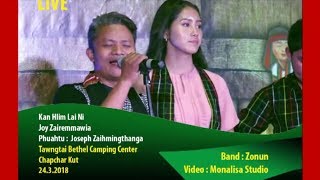 Joy Zairemmawia - Kan Hlim Lai Ni (E...O...) (Live at TBCC, Chapchar Kut 2018) chords