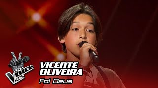 Vicente Oliveira - "Foi Deus" | 1.ª Gala | The Voice Kids Portugal