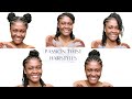11 Ways to Style your Short Twist | Ways to style PASSION TWISTS | QUICK and EASY Hairstyles