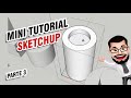 Mini tutorial SketchUp 2021 (OFFSET Y EXTRUSIÓN)