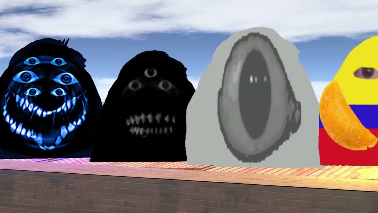 (GMOD) Run away nextbots Garry's mod EP20 4K 60FPS