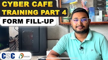 Cyber Cafe Works Training Part 4 | Learn Internet Cafe Works | CSC Training