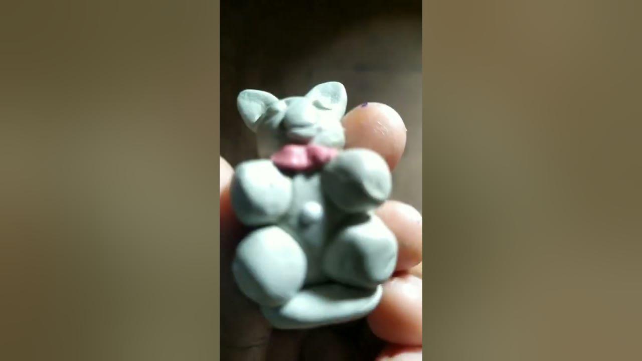 craft-work-teddy-bear-making-process-with-artificial-clay-youtube