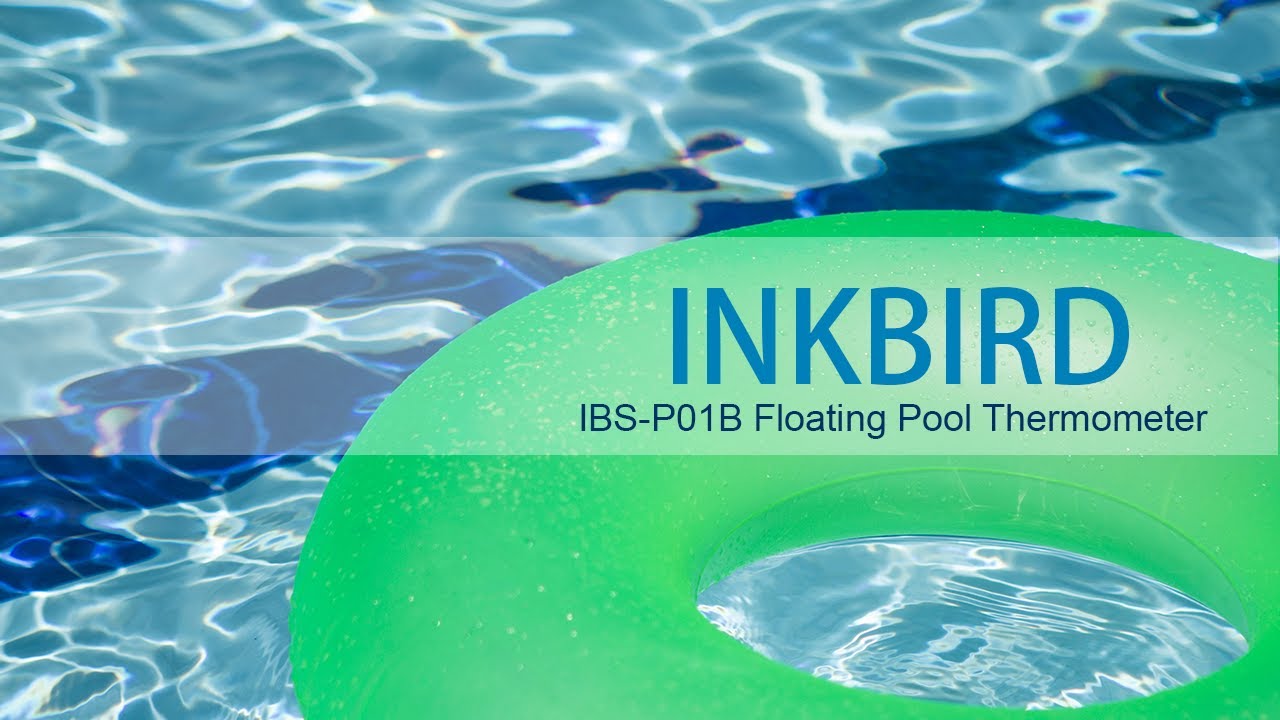 Inkbird Pool Thermometer Floating Bluetooth IBS-P01B Aquariums Outdoor Fish  Pond